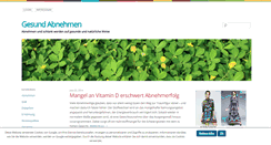 Desktop Screenshot of abnehmen-gesund.org